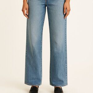 Wild Fable Low Rise Rigid Baggy Jeans Size 10 NWT